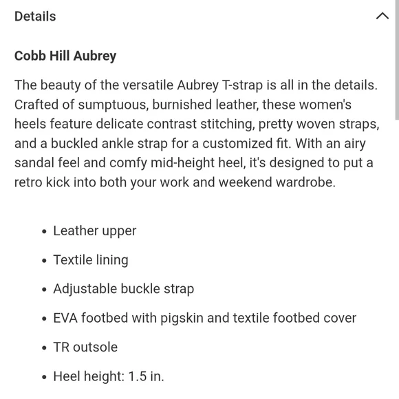 Cobb Hill Aubrey Black Sandals Size 11 - Picture 14 of 14